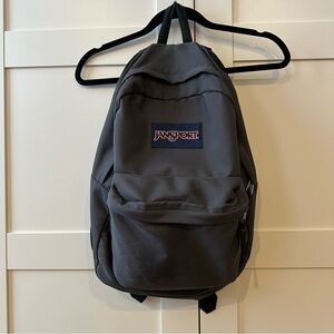 Grey Jansport backpack